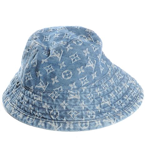 louis vuitton bucket hay|louis vuitton denim bucket hat.